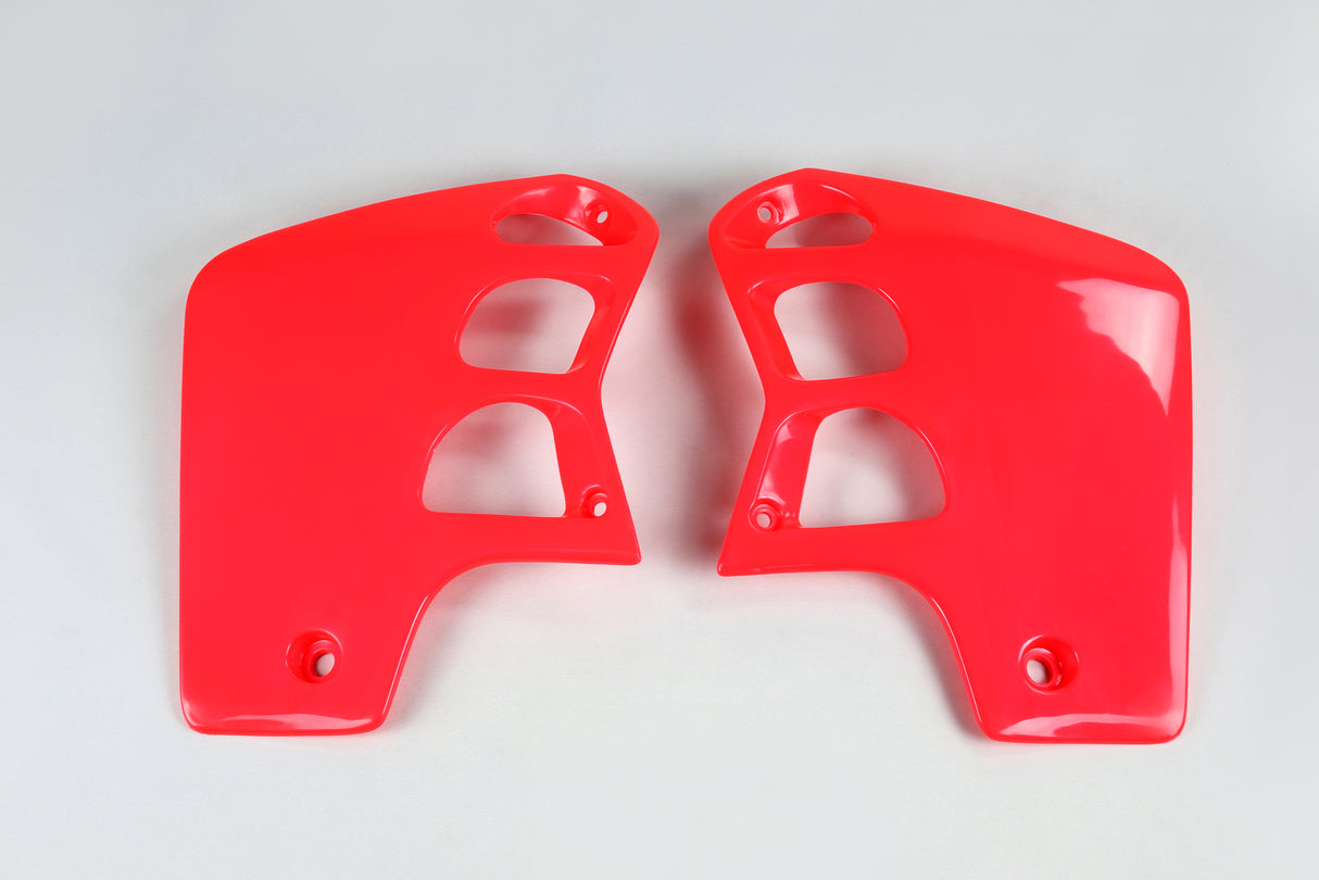 UFO Radiator Shrouds 1992-1999 Red for Honda CR500 89-01