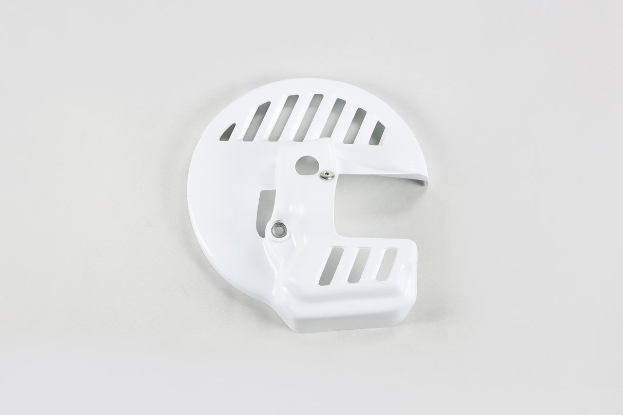 UFO Front Disc Cover White for Honda CR125 90-94/CR250/CR500 89-94