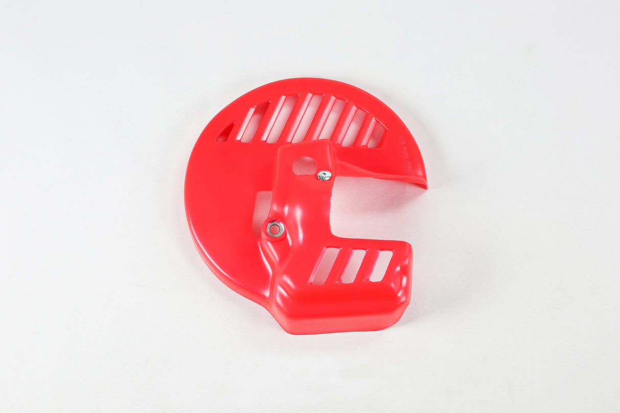 UFO Front Disc Cover 1992-1999 Red for Honda CR125 90-94/CR250/CR500 89-94 [INTERNAL]