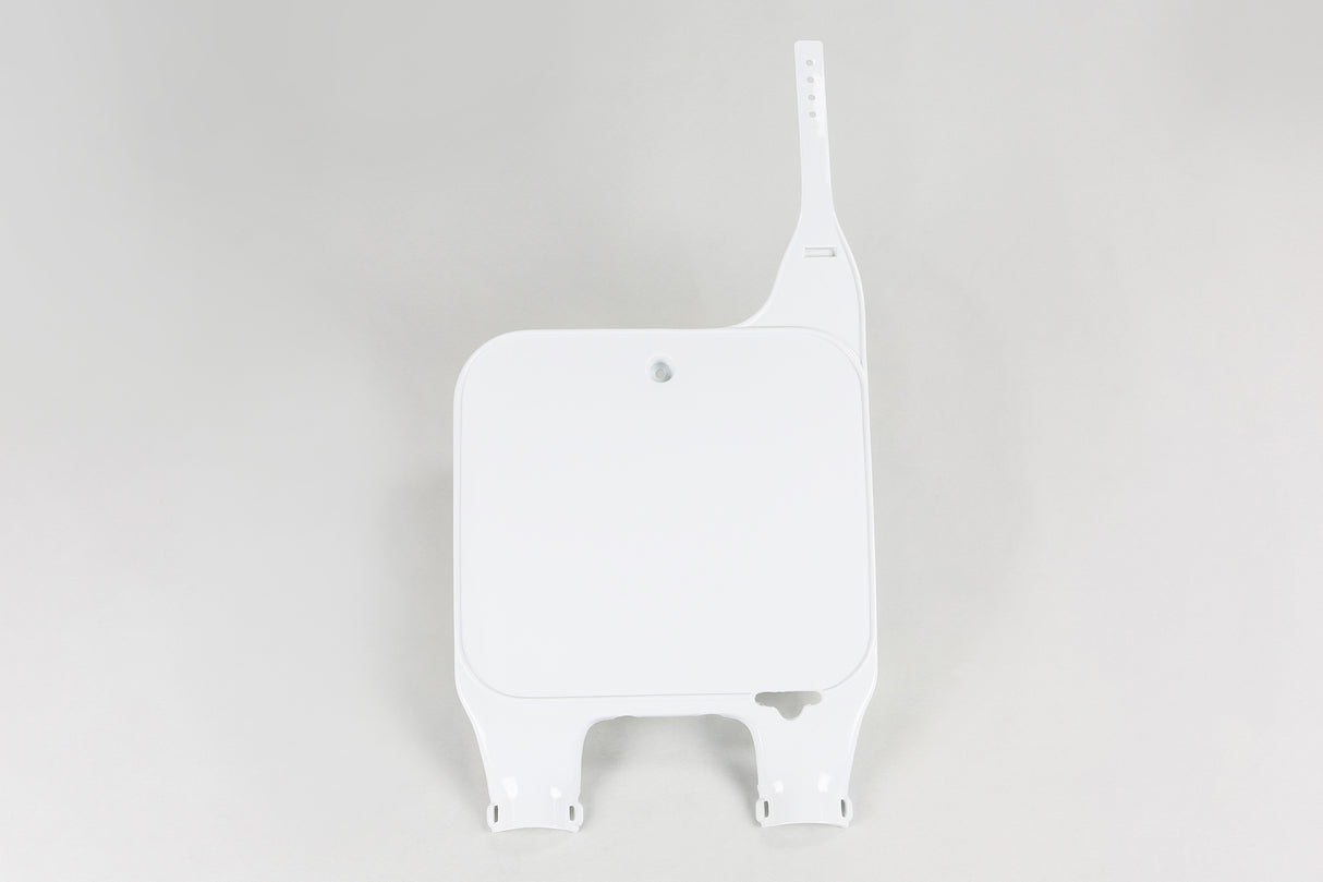 UFO Front Number Plate White for Honda CR125/CR250/CR500 95-99