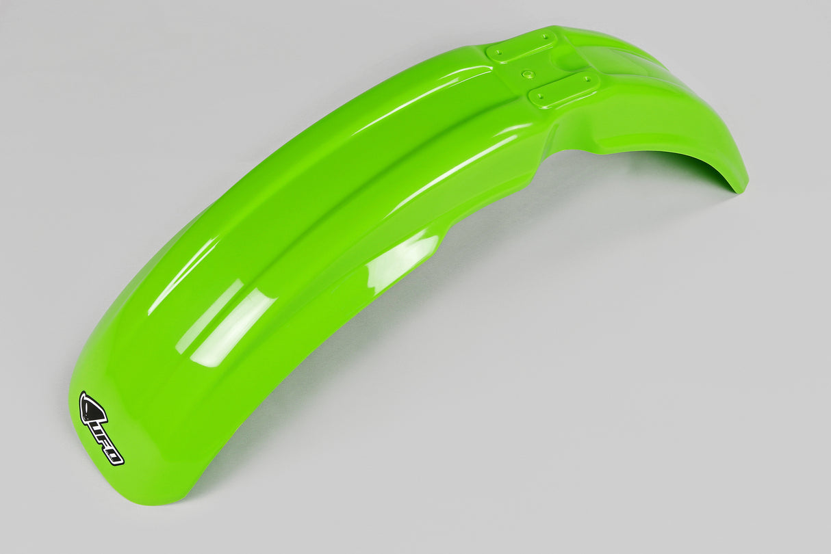 UFO Front Fender Green for Kawasaki KXF125/KX250F/KXF500 87-92