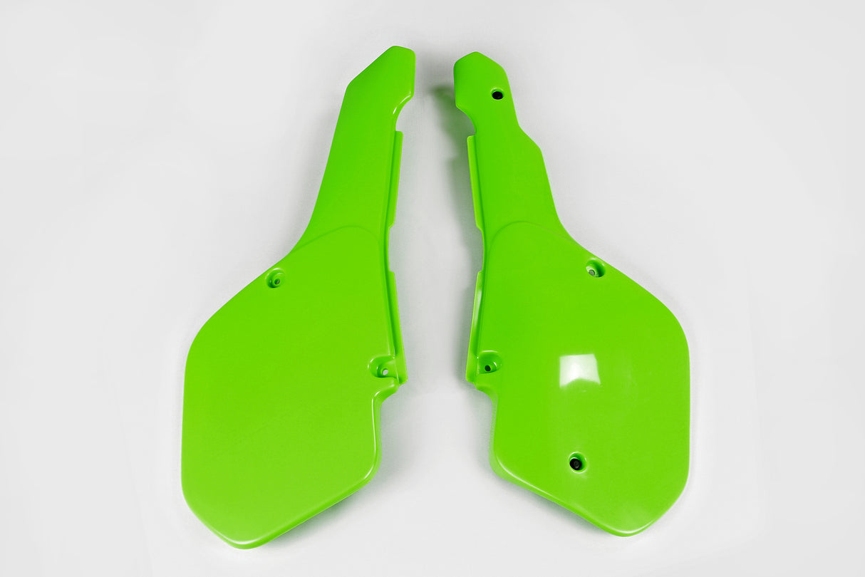 UFO Side Panels Green for Kawasaki KX125/KX250/KX500 1987