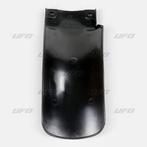 UFO Rear Shock Mud Plate Black for Kawasaki KX125/KX250/KX500 91-02