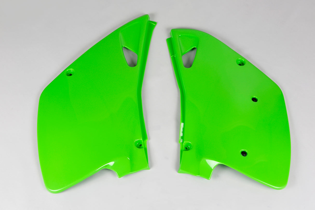 UFO Side Panels Green for Kawasaki KX125/KX250 92-93