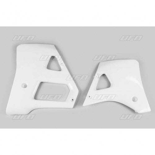 UFO Radiator Shrouds White for Yamaha YZ125 89-92/YZ 250/360 1989