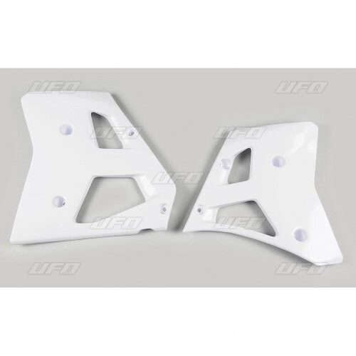 UFO Radiator Shrouds White for Yamaha YZ250 90-92/YZ 360 1990