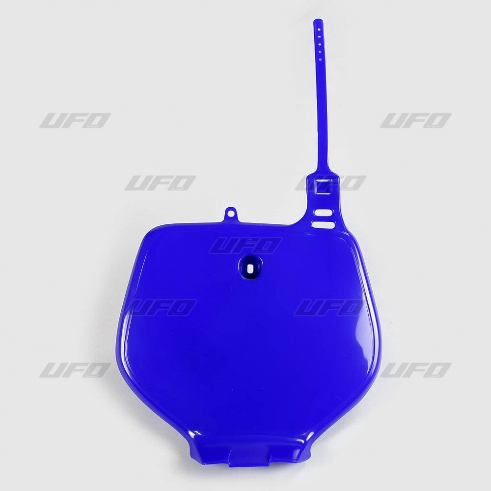 UFO Front Number Plate Reflex Blue for Yamaha YZ125/YZ250 92-99/YZ250F 98-99