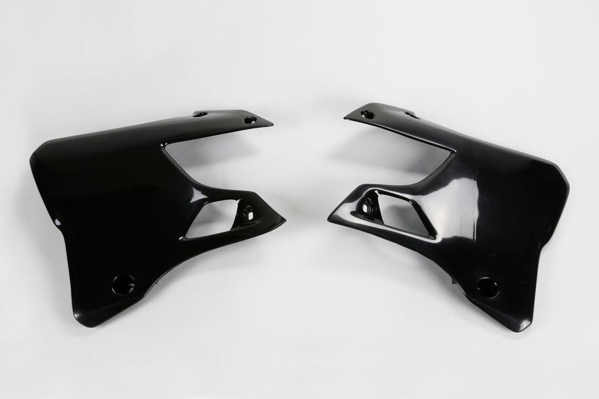 UFO Radiator Shrouds Black for Yamaha YZ125/YZ250 96-01