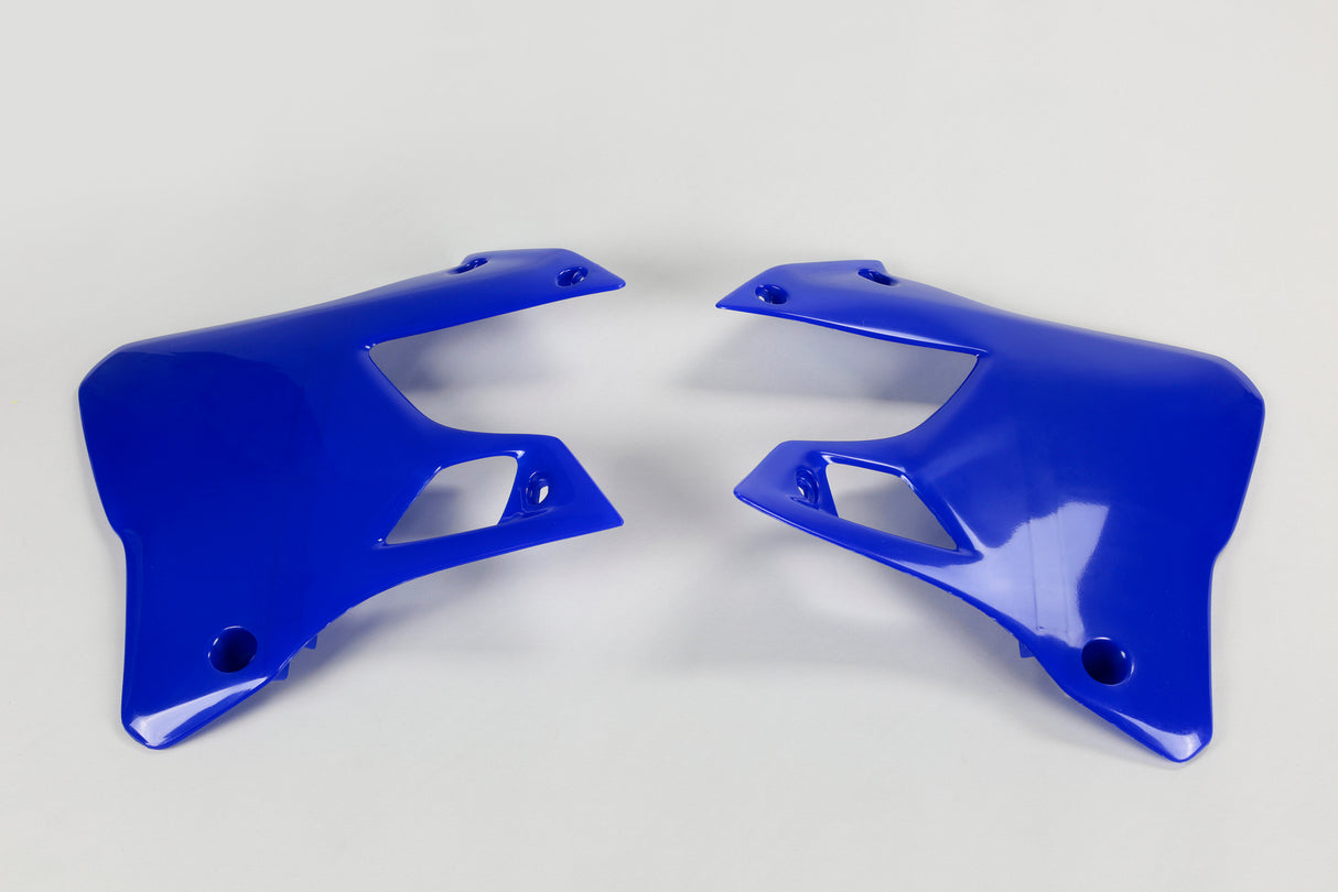 UFO Radiator Shrouds Reflex Blue for Yamaha YZ125/YZ250 96-01