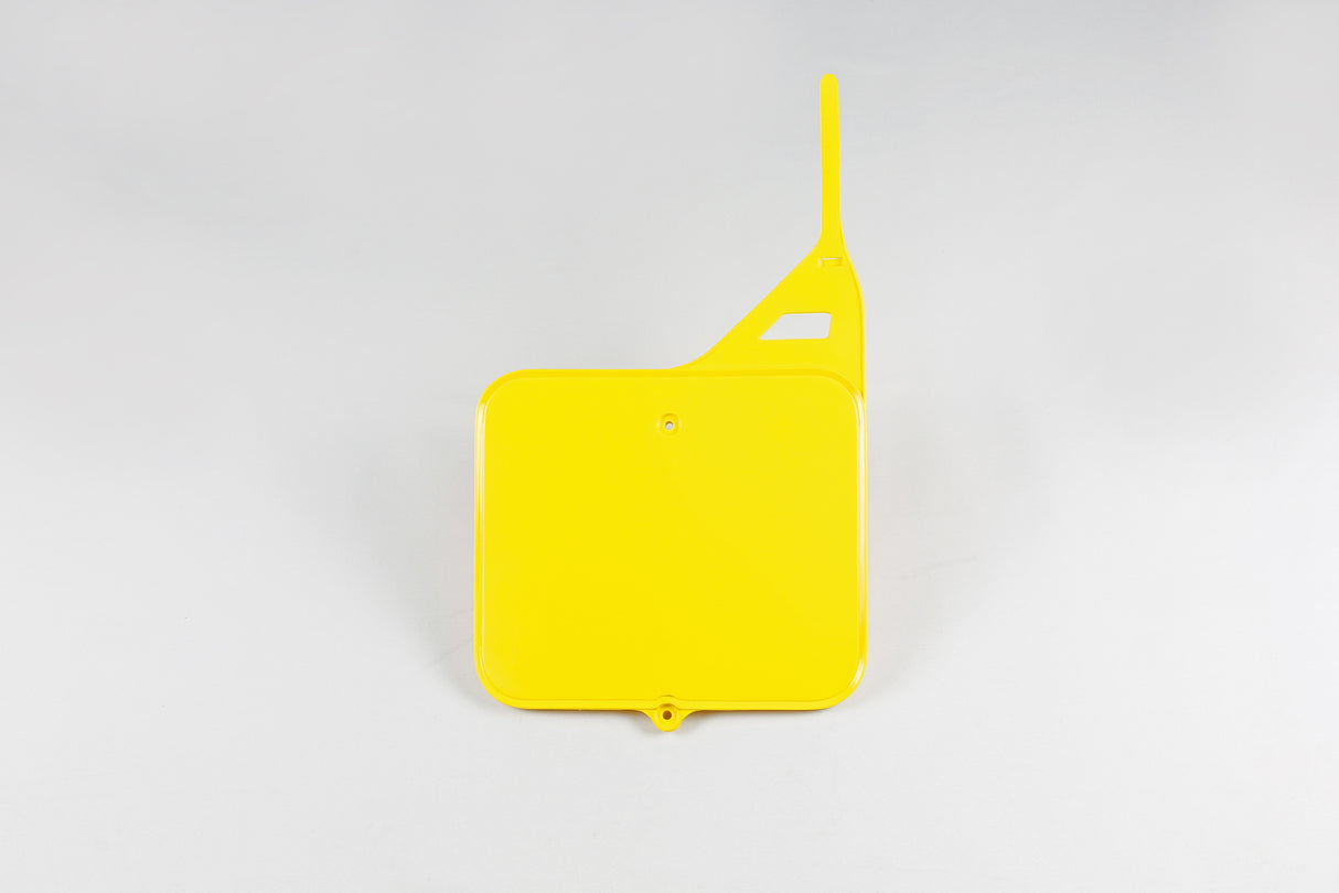 UFO Front Number Plate Yellow for Suzuki RM125/RM250 87-95