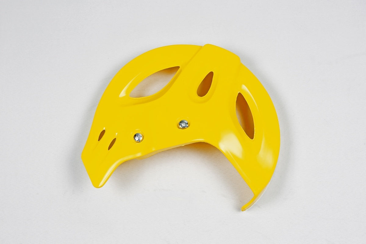 UFO Front Disc Cover Yellow for Suzuki RM125/RM250 92-95