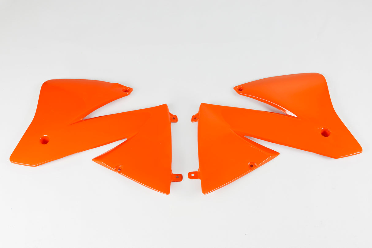 UFO Radiator Shrouds 1998-2018 Orange for KTM SX 125 2001/EXC 125/200/300/380/400/520 01-02