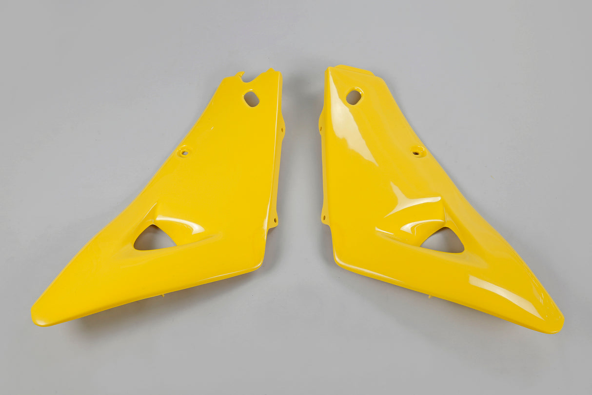 UFO Radiator Shrouds Yellow for Husqvarna CR125/CR250 00-03 & 2005/WR125/WR250 2005