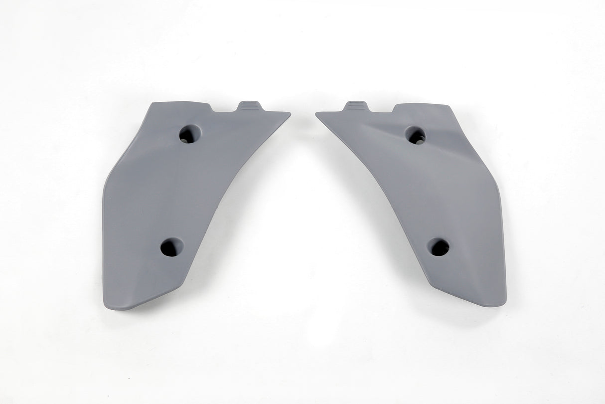 UFO Lower Radiator Shrouds Graphite for Husqvarna CR125/WR125 06-08/CR250/WR250 06-13/WR300 09-13