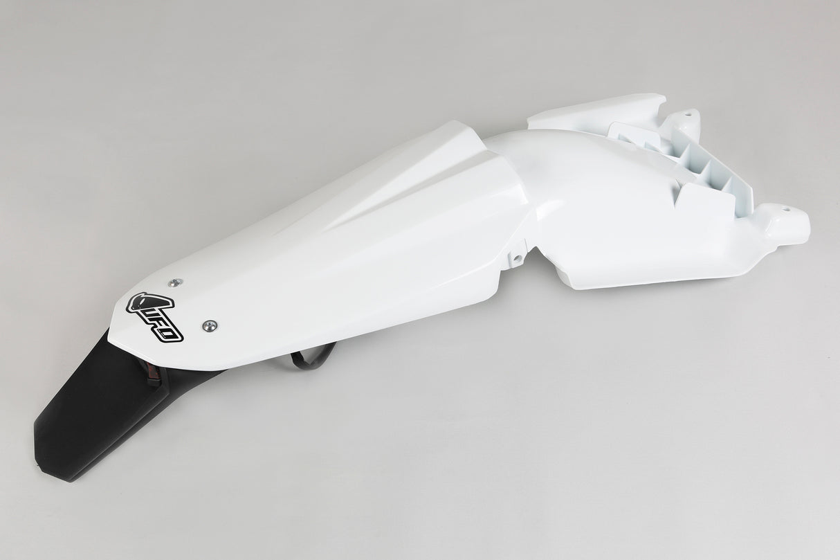 UFO Rear Fender White w/Tailight for Husqvarna TE/TX 250/TC/TE 310 08-13