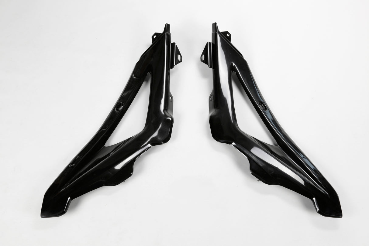 UFO Upper Radiator Shrouds Black for Husqvarna CR125/WR125 09-13/TC/TE/TX 250 09-13/TC/TE 310 11-13