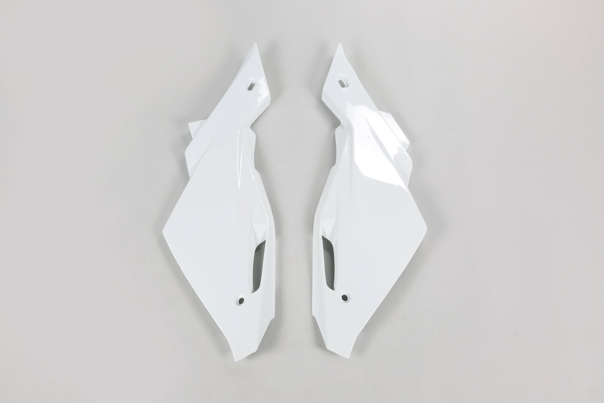 UFO Side Panels White for Husqvarna CR125/WR125 09-13