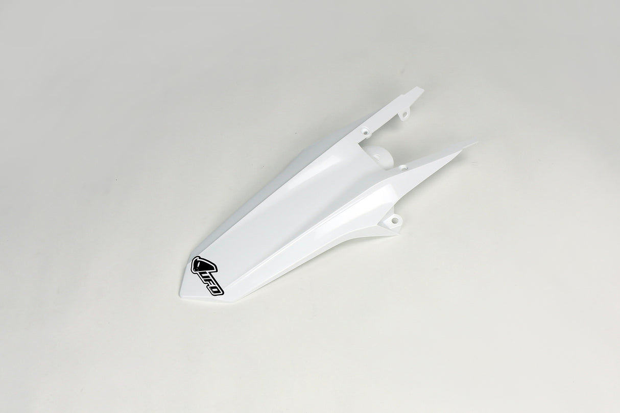 UFO Cross Rear Fender White for Husqvarna TC 125/300/FC 250/350/450 14-15/TC 250 14-16