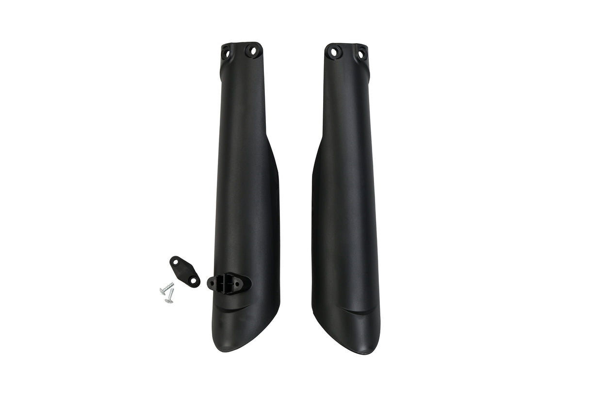 UFO Fork Slider Protectors Black for Husqvarna TC/FC/TX 15-22/TE/FE 16-23