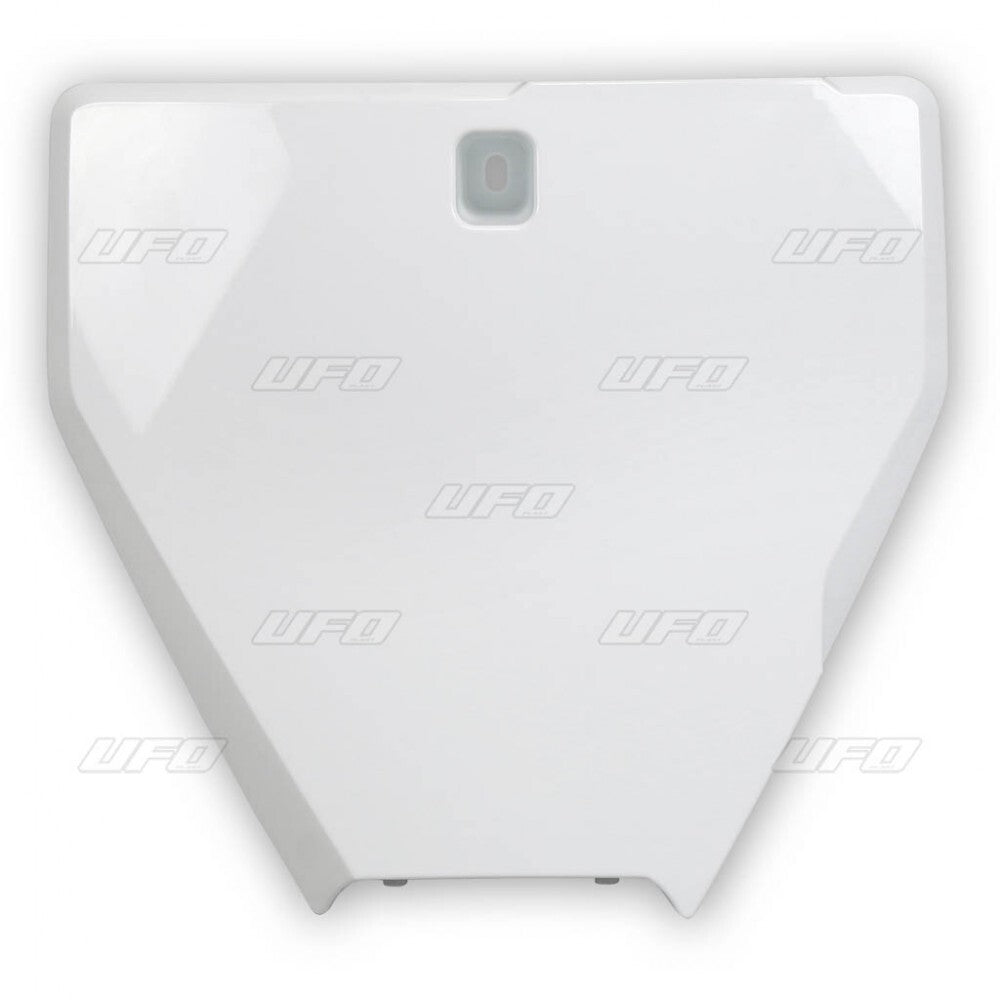 UFO Front Number Plate White for Husqvarna TC 125/FC 250/FC 350/FC 450 16-22/TC 250 17-22/TC 300 16-18