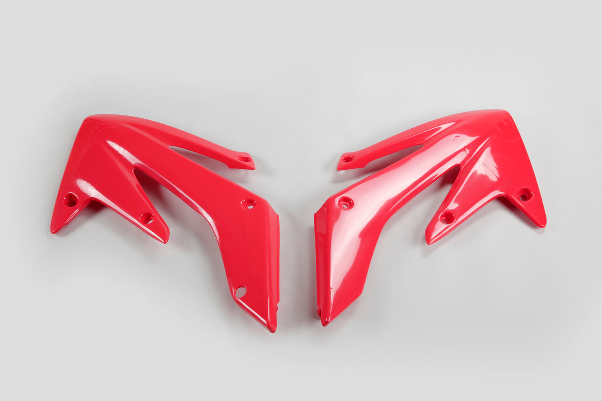 UFO Radiator Shrouds 2000-2018 Red for Honda CRF250R 04-09/CRF250X 04-17