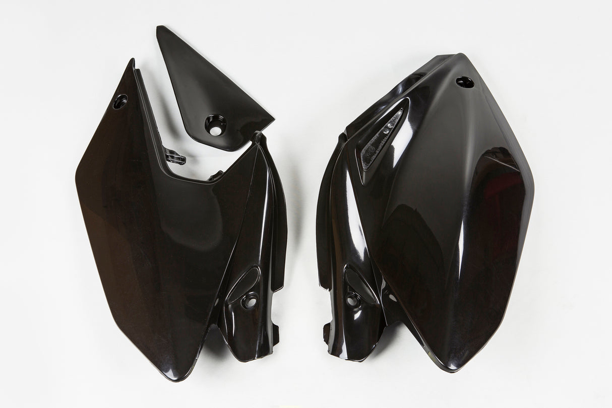 UFO Side Panels Black for Honda CRF250X 04-17