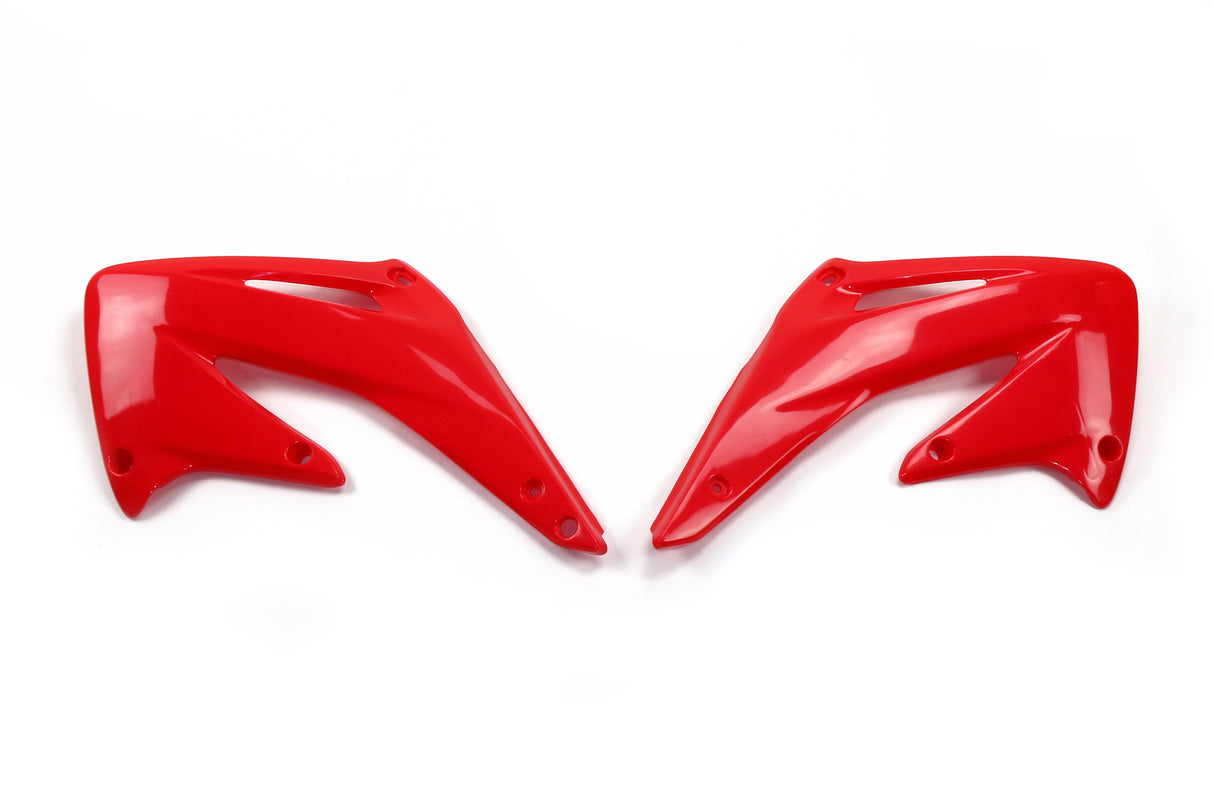 UFO Radiator Shrouds 2000-2018 Red for Honda CRF450R 02-04