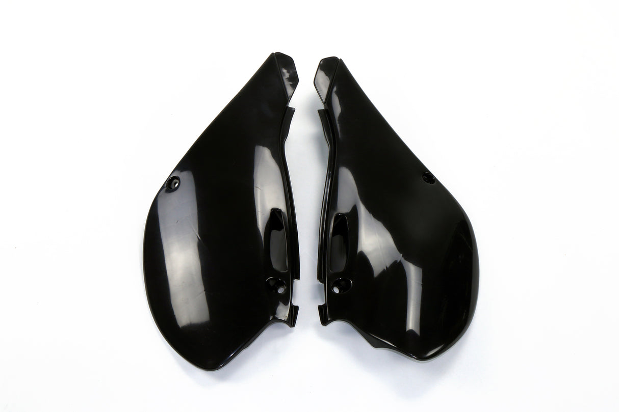 UFO Side Panels Black for Kawasaki KX125/KX250 99-02