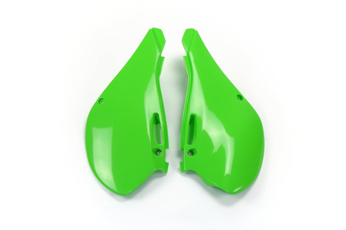 UFO Side Panels Green for Kawasaki KX125/KX250 99-02