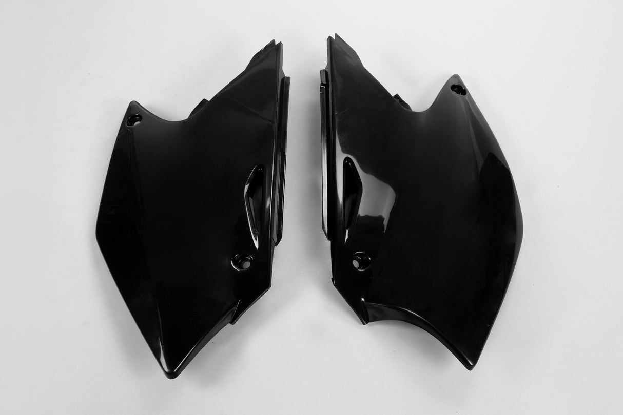 UFO Side Panels Black for Kawasaki KX250F 04-05