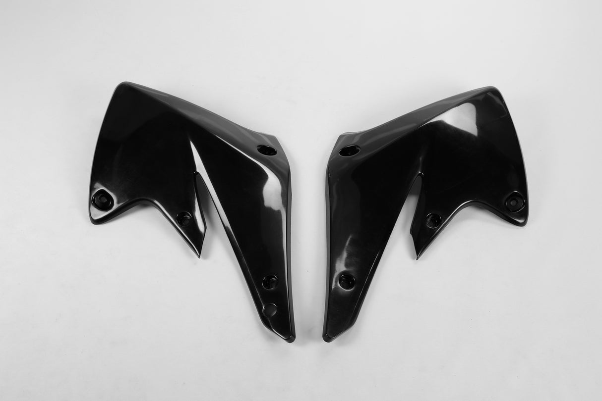 UFO Radiator Shrouds Black for Kawasaki KX250F 04-05