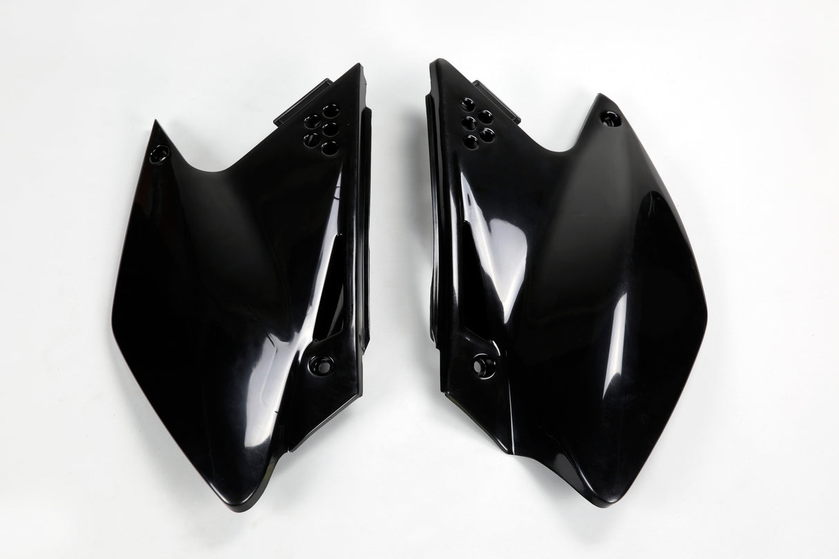 UFO Side Panels Black for Kawasaki KX250F 06-08