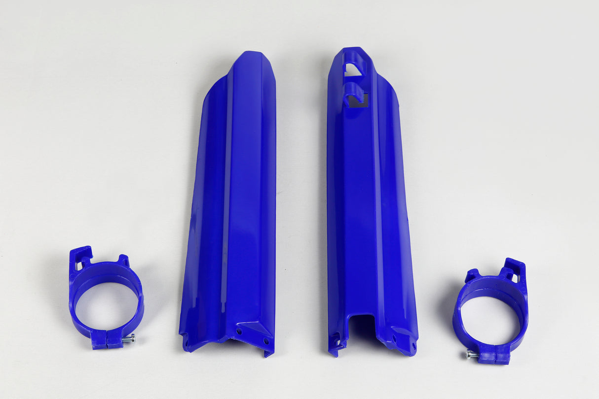 UFO Fork Slider Protectors Reflex Blue for Yamaha YZ125/YZ250 96-04/YZF/WR250F 01-04/YZF400 98-99/WRF400 98-02/YZF/WRF426 00-02/YZF/WR450F 03-04