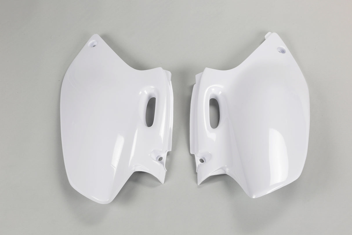 UFO Side Panels White for Yamaha YZF/WR250F 01-02/YZF/WRF400 98-02/WRF426 00-02