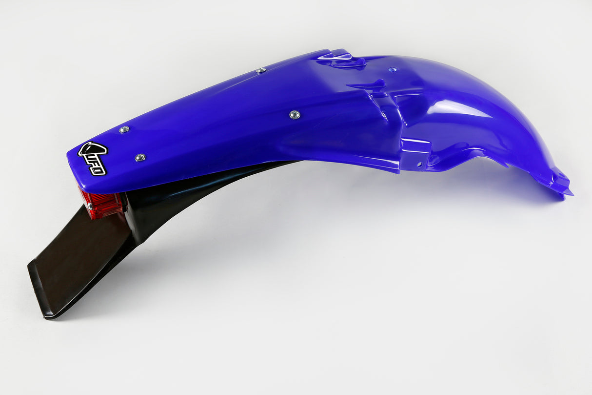 UFO Rear Fender Reflex Blue w/Tailight for Yamaha YZF/WR250F 01-02/YZF/WRF400/YZF426 98-02/WRF426 00-02