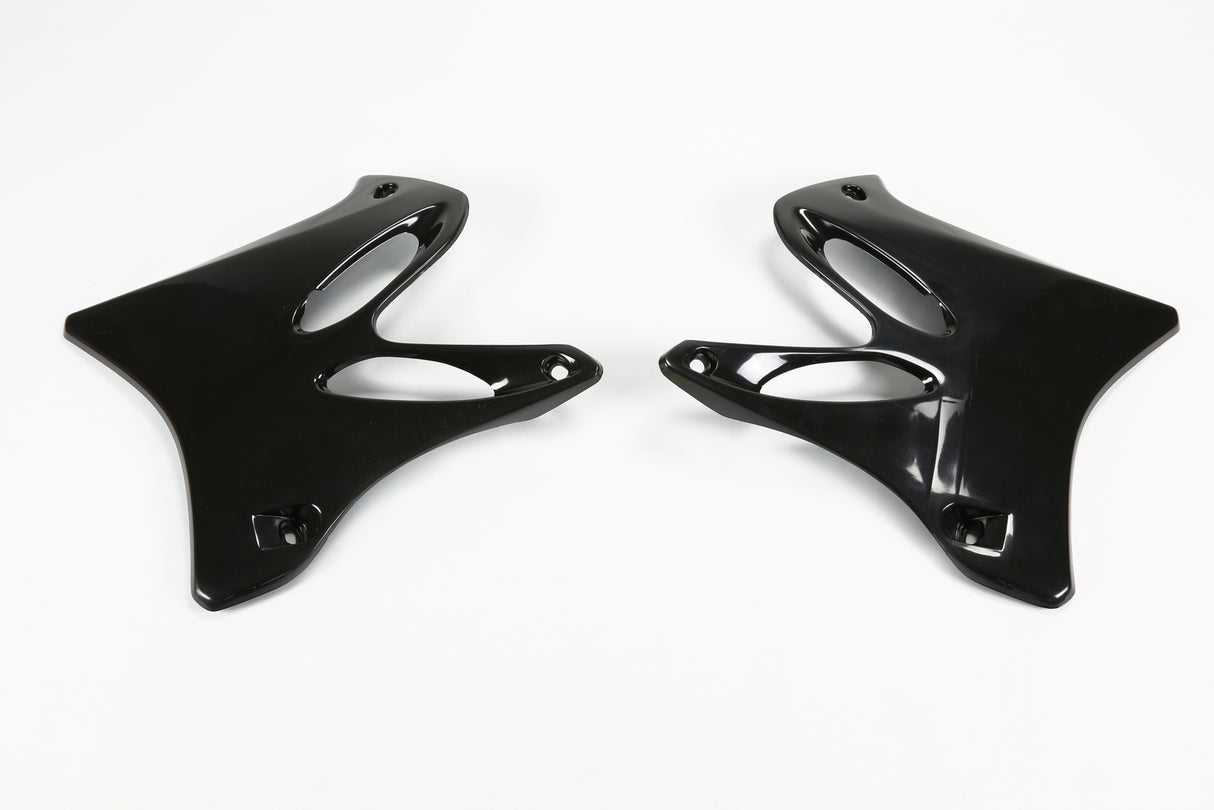 UFO Radiator Shrouds Black for Yamaha YZ125/YZ250 02-14