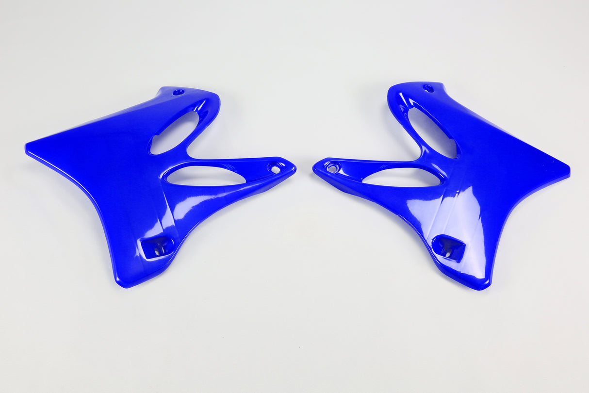 UFO Radiator Shrouds Reflex Blue for Yamaha YZ125/YZ250 02-14