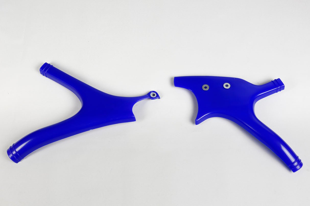 UFO Frame Guards Reflex Blue for Yamaha YZ125/YZ250 02-04