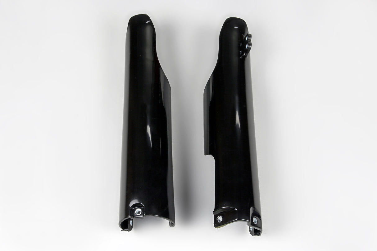 UFO Fork Slider Protectors Black for Yamaha YZ125/YZ250/YZ250F/YZ450F 05-07/WR250F 05-19/WR450F 05-15