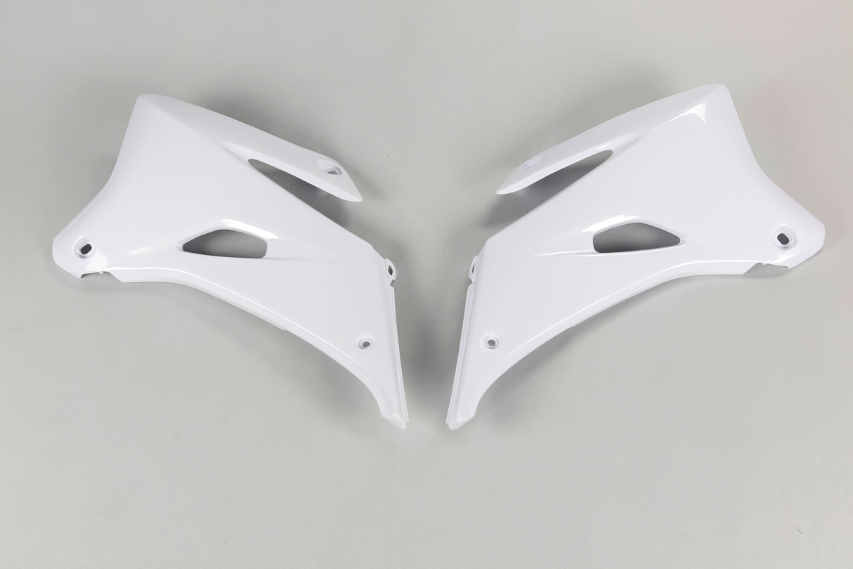 UFO Radiator Shrouds White for Yamaha YZ250F/YZ450F 06-09