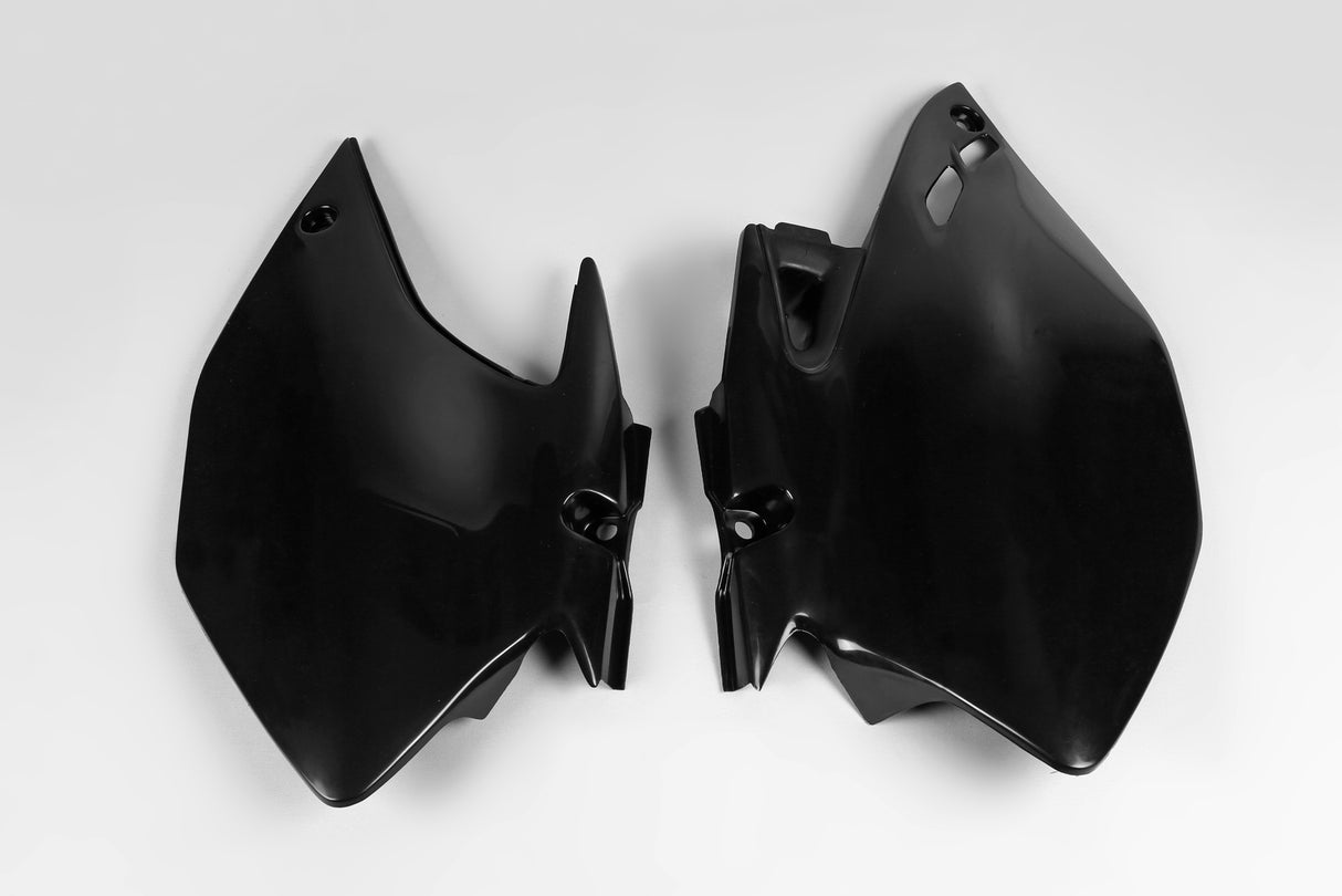 UFO Side Panels Black for Yamaha WR250F 07-14/WR450F 07-11