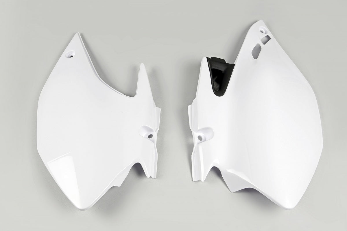 UFO Side Panels White for Yamaha WR250F 07-14/WR450F 07-11