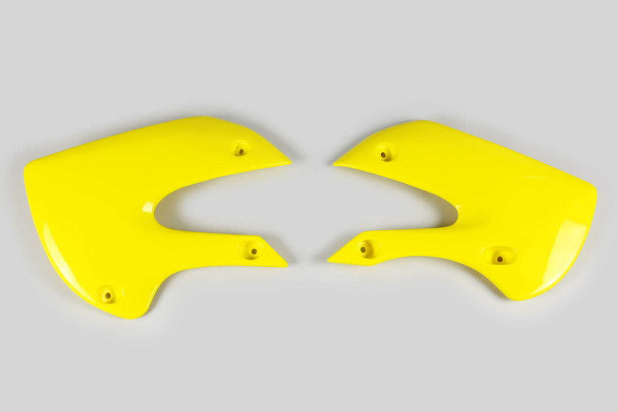 UFO Radiator Shrouds 2001-2018 Yellow for Suzuki RM65 03-23