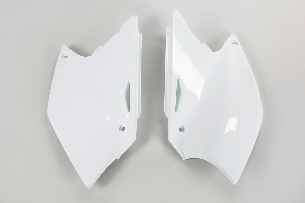 UFO Side Panels White for Suzuki RMZ250 04-06