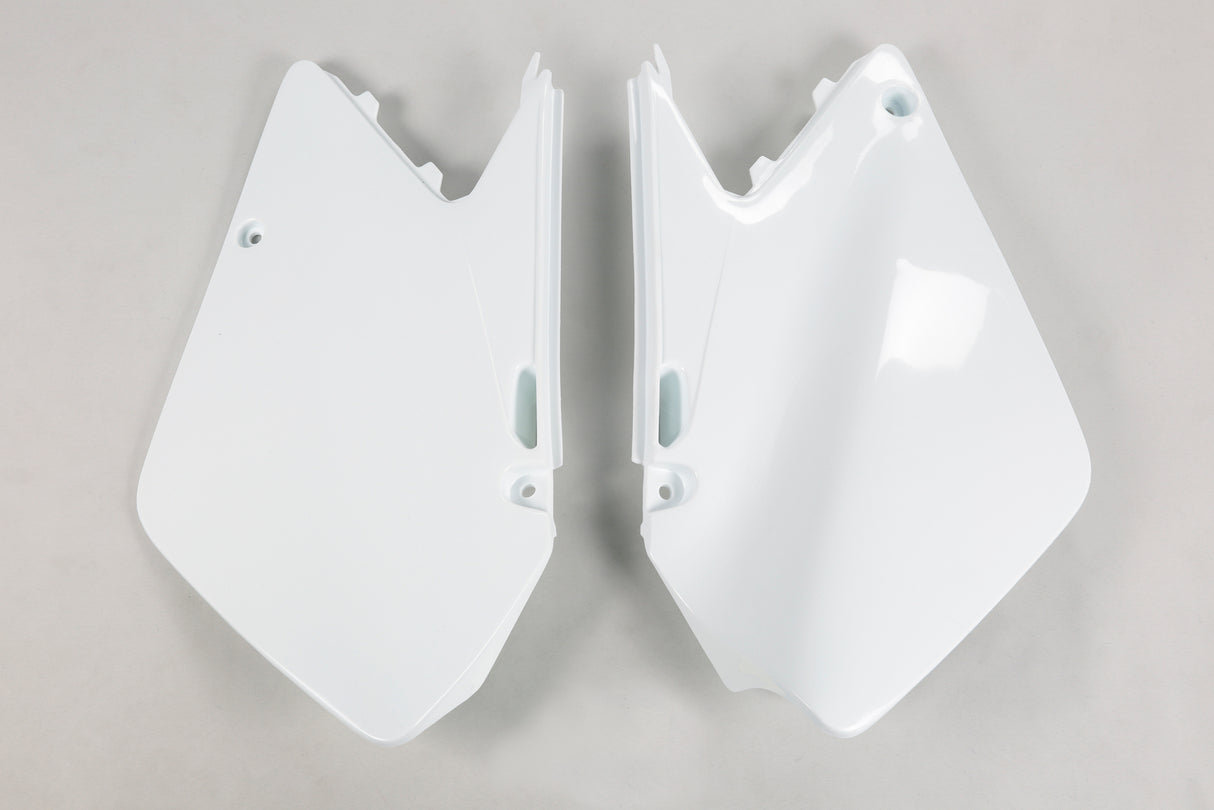 UFO Side Panels White for Suzuki RM125/RM250 01-23