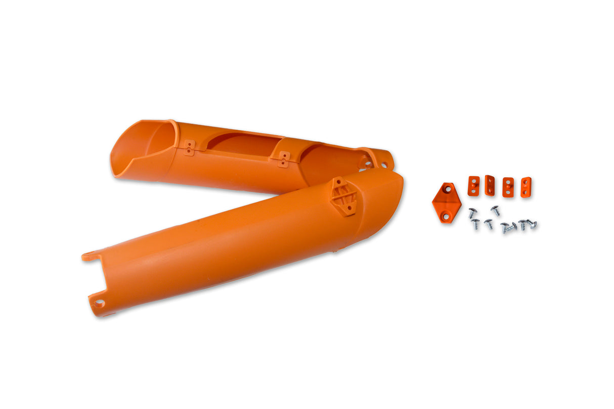 UFO Fork Slider Protectors 1998-2018 Orange for KTM SX/SX-F 07-14/EXC/EXC-F 08-15