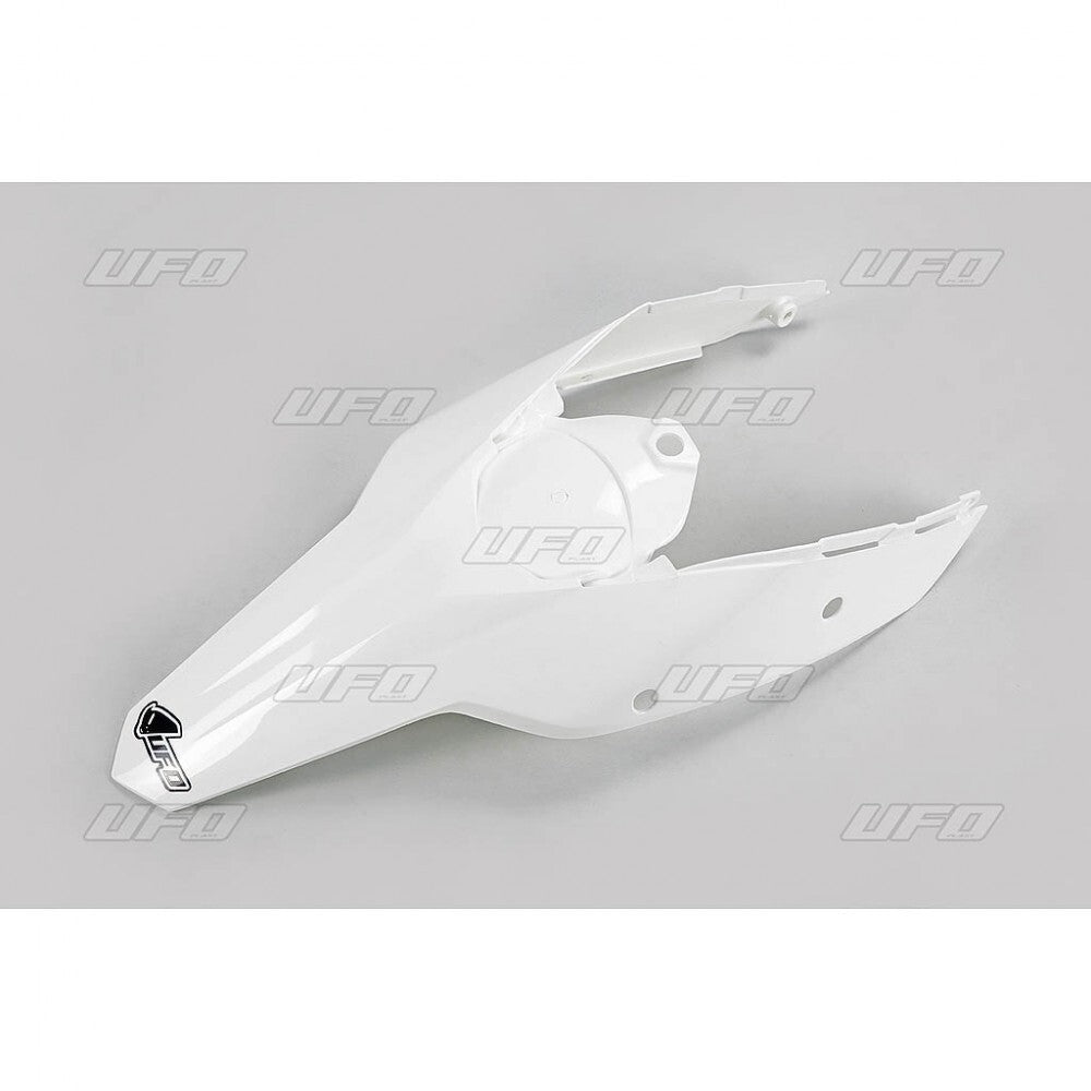 UFO One-Piece Rear Fender & Side Panels White for KTM EXC/EXC-F 08-11