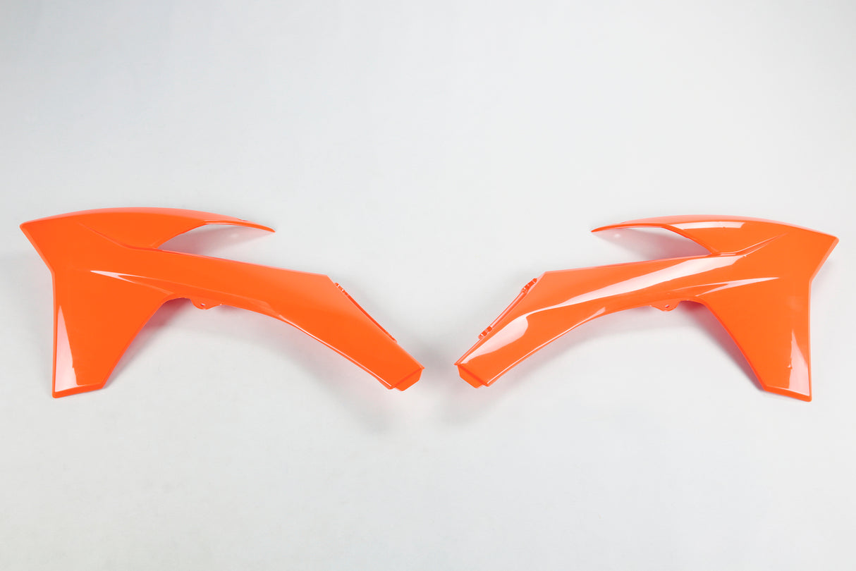 UFO Radiator Shrouds 1998-2018 Orange for KTM SX/SX-F 11-12/EXC/EXC-F 12-13