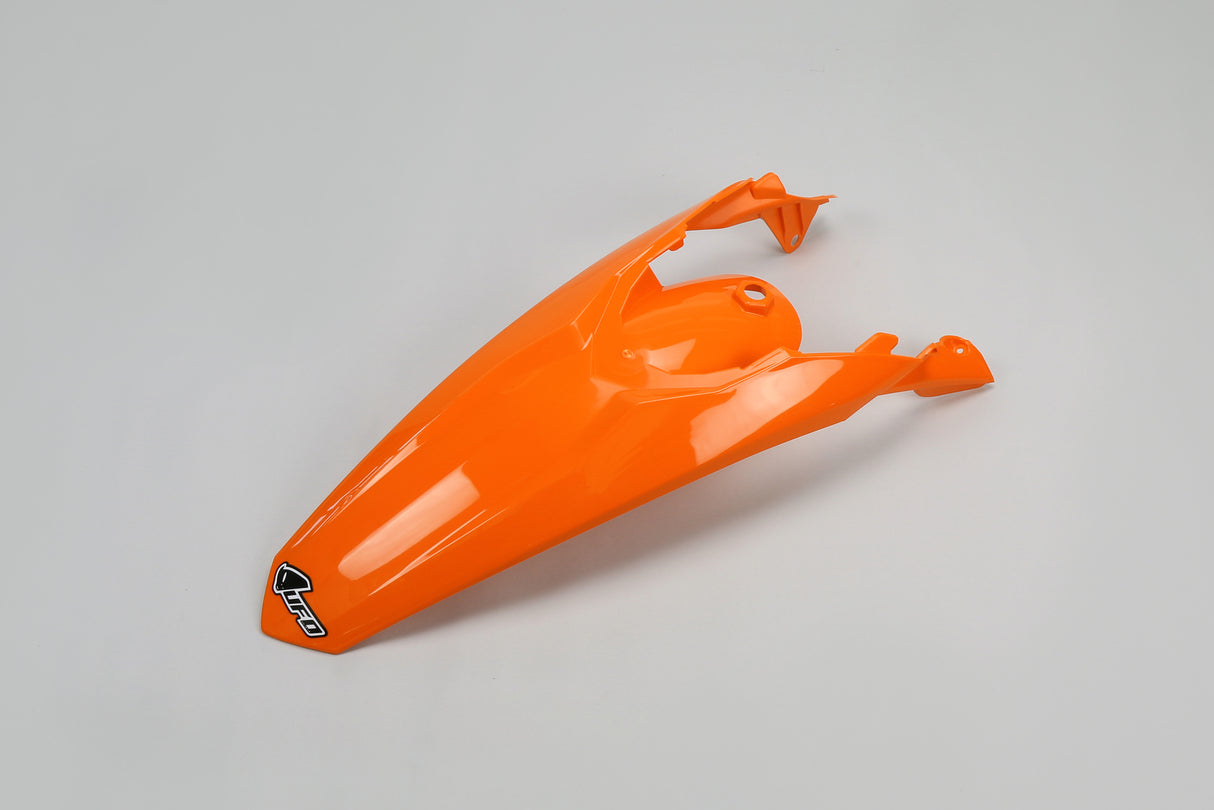 UFO Rear Fender 1998-2018 Orange w/Lugs for KTM EXC/EXC-F 12-16