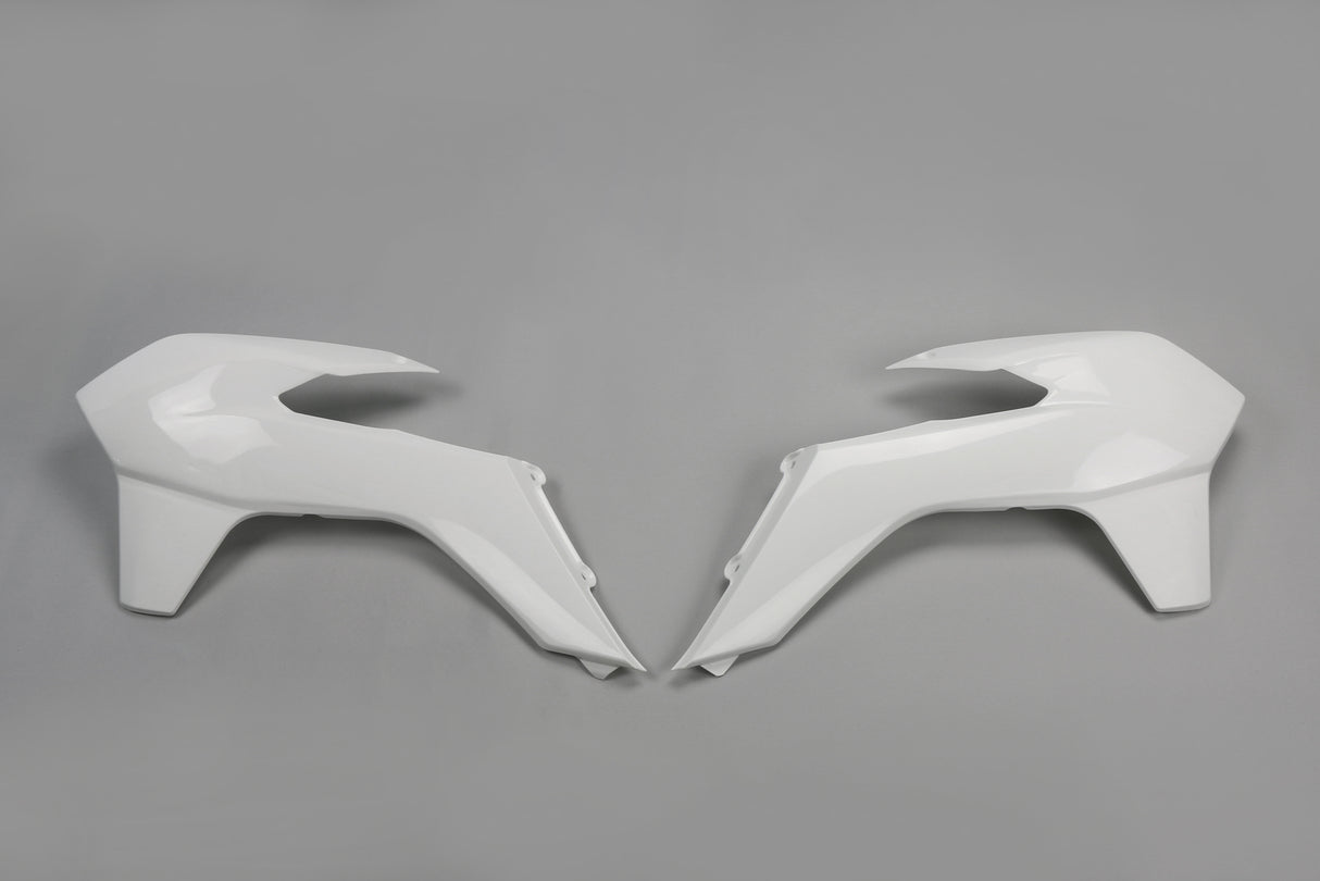 UFO Radiator Shrouds White for KTM SX/SX-F 13-15/SX 2016/EXC/EXC-F 14-16